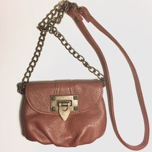 BOGO🌸 Small Brown Purse with Chain Strap